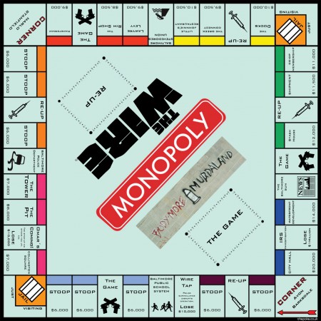 The Wire - Monopoly The Wire - Monopoly