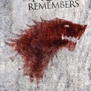 Game of Thrones - kuća Stark, fan-made poster