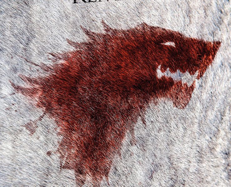 Game of Thrones - kuća Stark, fan-made poster